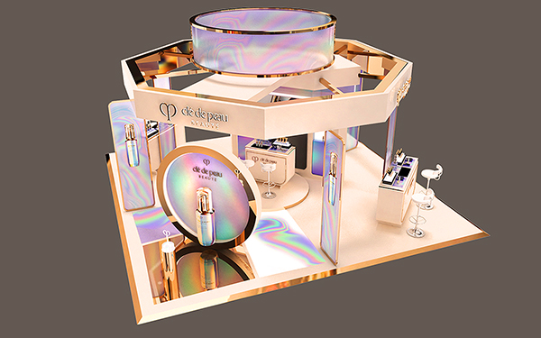 深圳展會搭建商如何用燈光突出高端護膚品的特點?